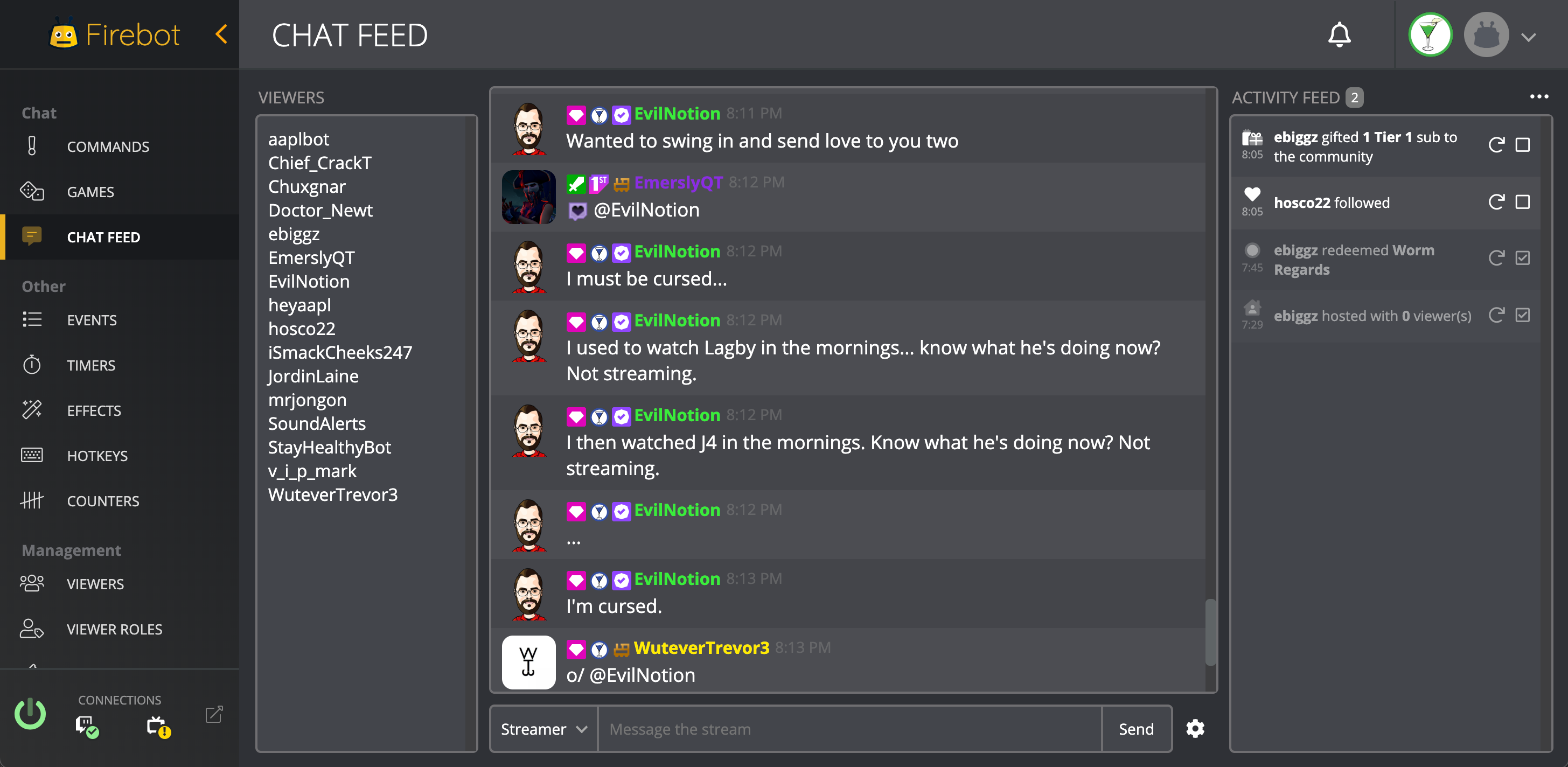 Firebot All In One Twitch Bot